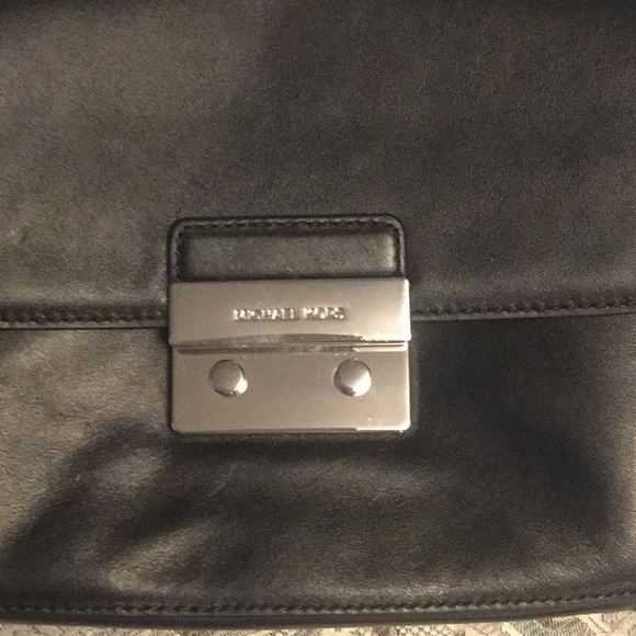 Michael Kors Black Leather Satchel - Picture 3 of 5